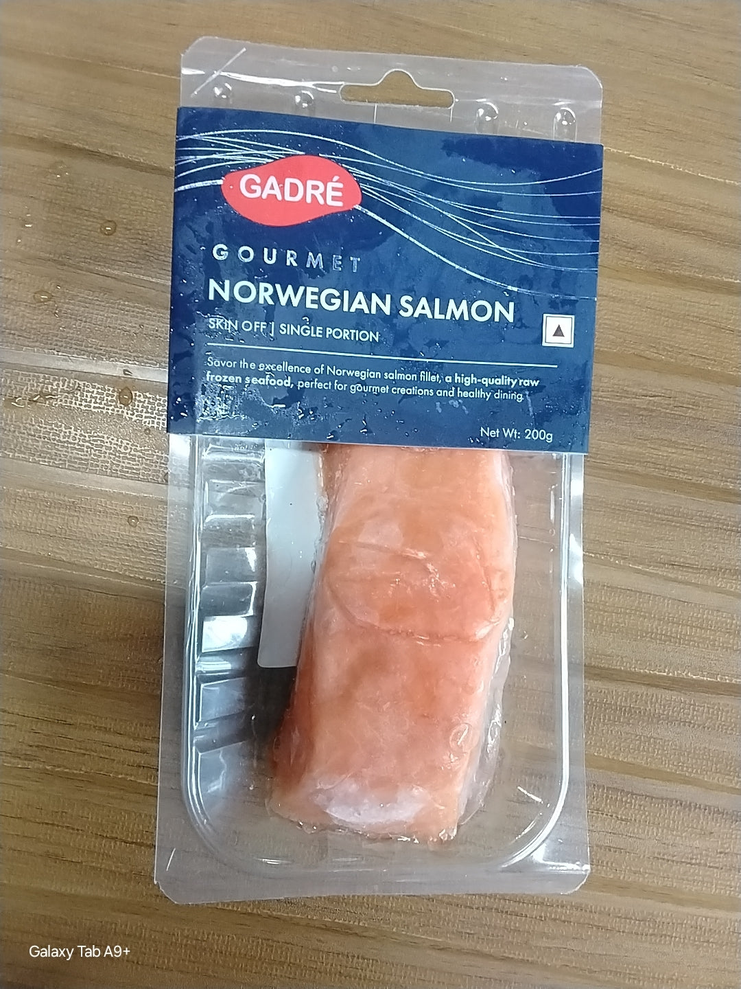 Salmon Single Portion Skin