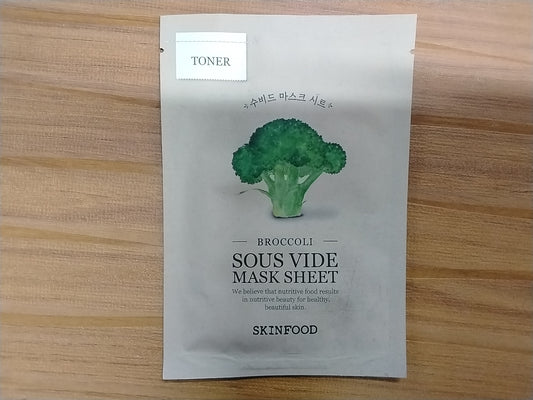 SM-SKINFOOD  BROCOOLI SOUS VIDE MASK SHEET