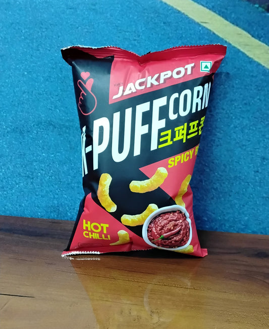 JackPot K-Puff Corn Spicy BBQ 60g