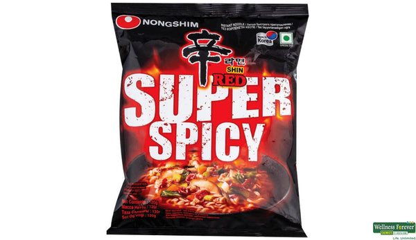 SM-NONGSHIM RED SUPER SPICY 120 GM