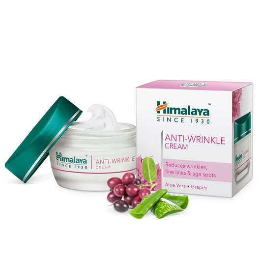 Himalaya Anti Wrinkle Cream 50 gm (50%Of On MRP Rs.270) (Expiry Date- 31/07/2026)