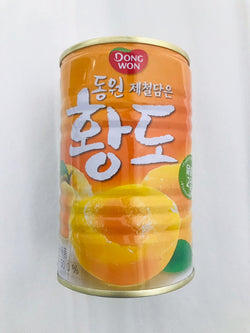 Yellow peach can 400 gm (황도 400g 원터치)