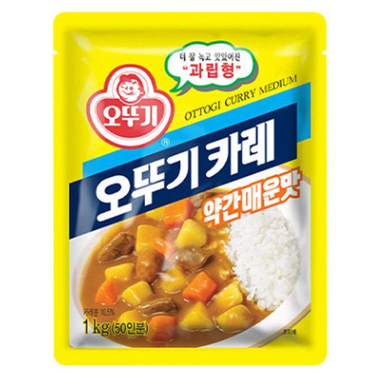 OTTOGI CURRY POWDER 1KG Mild 1KG(오뚜기카레_약간매운맛 1KG)