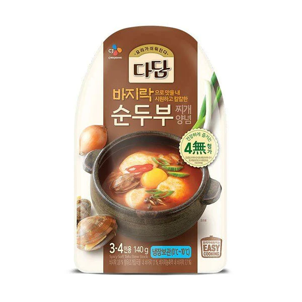다담 순두부찌개 양념  DADAM SOFT TOFU JJIGAE SAUCE 140g