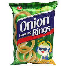 ONION FLAVOURED RINGS 50G